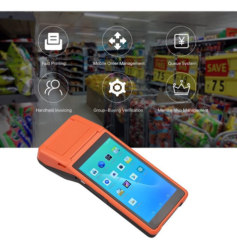 Impresora Pda Portátil Todo En Uno Terminal Pos Inteligente