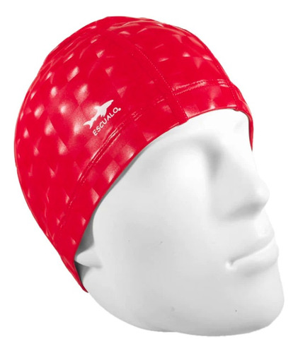 Gorras Para Natación Modelo Tekno Plus, Color Rojo - Escualo