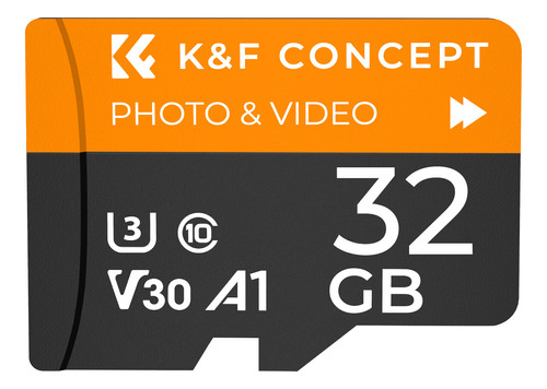 Tarjeta Micro Sd K&f De 32 G Para Monitor, Cámara Y Grabador