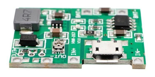 Tp4056 Con Boost Step Up Cargador De Baterías Li-ion / Lipo