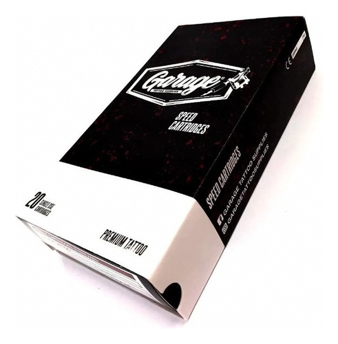 Cartucho Tattoo Garage Rl Premium Speed Cartridge X 20 Pmu 1203