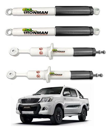 Suspensão Ironman Hilux 05 A 15 Nitrogas