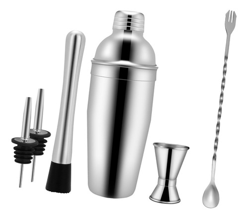 Cóctel Shaker Set Mezclador De Bebidas Mezclando Una