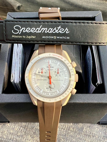 Reloj Omega X Swatch Lunar Moonwatch Chronograph Saturno