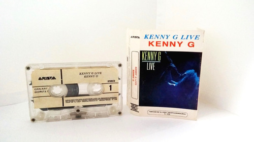 Cassette Kenny G - Kenny G Live 1989