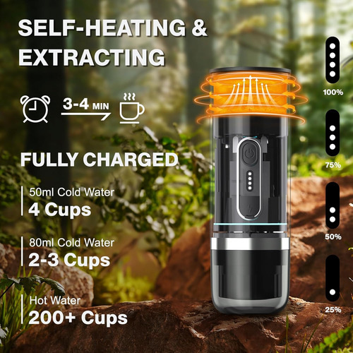 Cafetera De Goteo Portátil Bivisty Nespresso & Dolce Gusto