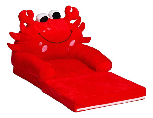Sillón Colchón Plegable 2 Niveles Infantil 450 Love Rojo