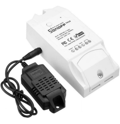 Sonoff Sensor De Temperatura Y Humedad Wifi Th16 + Sonda ®