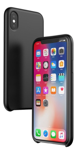 Case Lsr Baseus iPhone X E Xs Aveludada Emborrachada