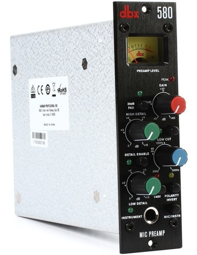 Dbx 580 Pre De Mic Serie 500 - Facturas A Y B