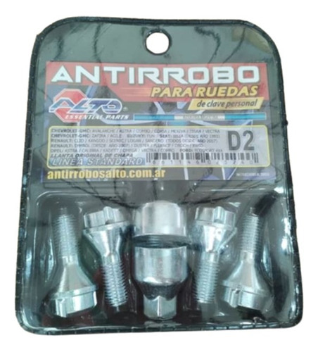 Bulon Tuerca Antirrobo Ford Ecosport Solo 4x4 