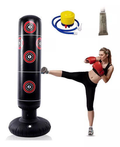 Sin Velocidad Inflable Boxeo Bolas De Boxeo Niños Adultos Saco De