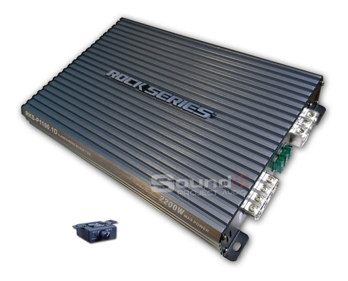 Imagen 5 de 7 de Combo Rockseries 4 Canales+clase D Rks-p110.4 + Rksp1100.1m