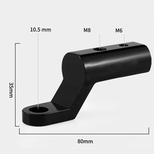 7/8 22 Mm 2 X Adaptador Extensor Elevadores Montaje