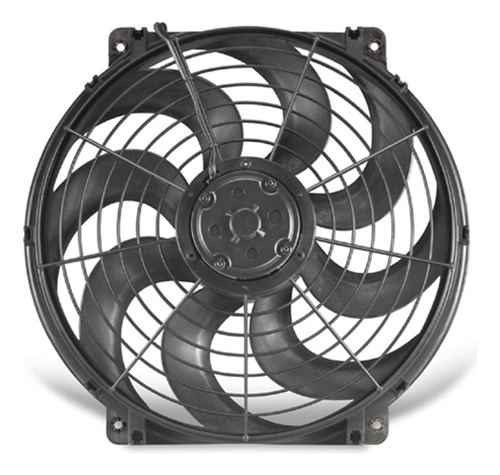 Flex-a-lite Ventilador Electrico 392 S-blade Negro De 12 