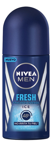 Antitranspirante roll on Nivea Fresh Ice 50 ml