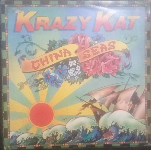Lp Vinil (vg) Krazy Kat China Seas Ed Uk 1976 Promo C/encart