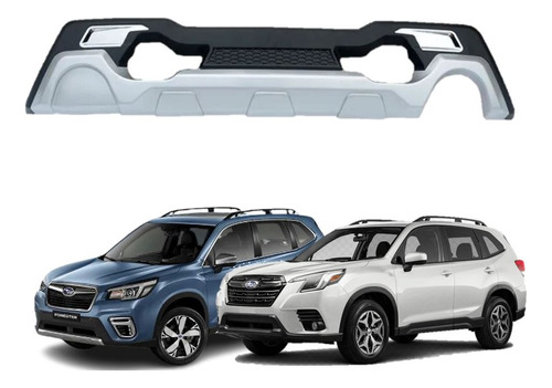 Bumper Trasero Subaru Forester 19-24 Protector Parachoques 