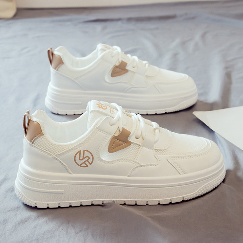 Zapatillas De Tenis Transpirables Para Mujer Zapatos Blancos