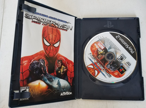 Spider-man Web Of Shadows Play 2 Formato Fisico Original (Usado)