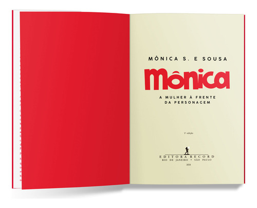 Mônica: A Mulher À Frente Da Personagem, De Sousa, Monica S. E. Editorial Record, Capa Mole Em Português