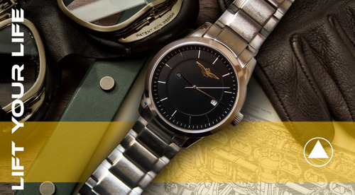 Imagen 2 de 5 de Albatros, Reloj Automático Aviación.