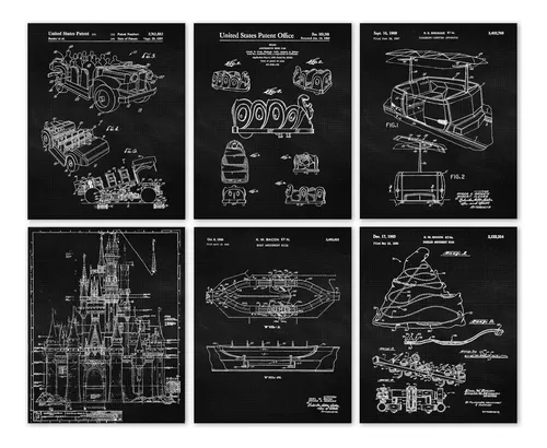 comprar Impresiones De Patentes De Parques De Atracciones Vinta...
