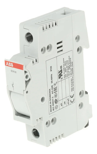 Base Fusível Monofásica 10,3x38mm 690v 50/60hz Ip20 32a Abb