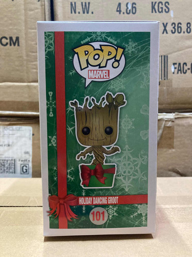 Holiday Dancing Groot 101 Guardians Galaxy Marvel Funko Pop