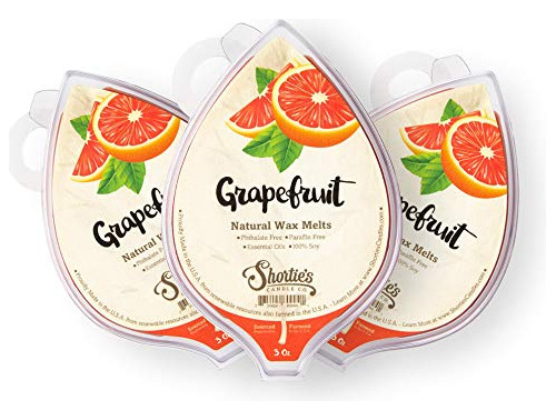 Grapefruit All   Soy Wax Melts 3 Pack - 3 Altamente Per...