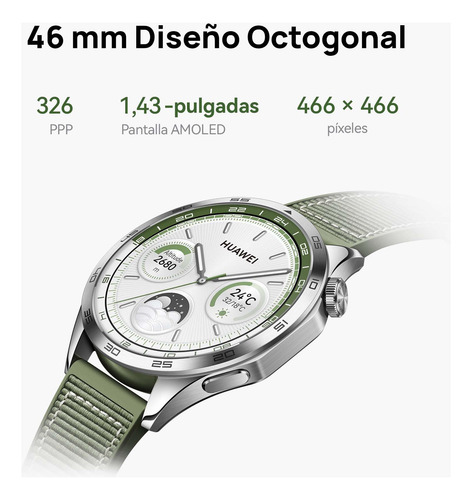 Reloj Inteligente Huawei Watch Gt 4 B19w 46 Mm Bluetooth 1.4