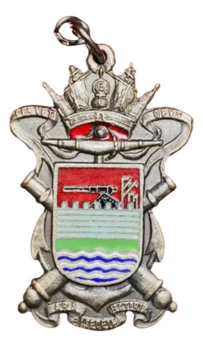 Medalla Escudo De Infantes De Marina Fervet Opus