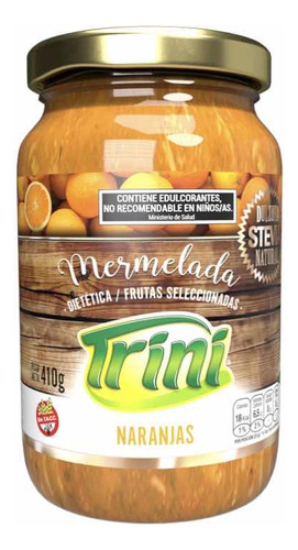 Mermelada -sin Azúcar- Naranja, 410g