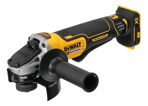 Esmerilhadeira Angular 4 1/2" Sem Fio Dewalt, Modelo DCG413B, Ideal para Trabalhos em Serralherias, Motor Brushless, Potência 800 W, 9.000RPM, à Bateria 20V