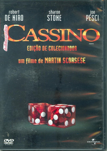 Dvd Cassino (robert Deniro, Edição Especial 2 Discos) 