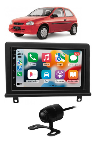 Kit Multimídia Android Car Play Roadstar 7 Pol Corsa Classic