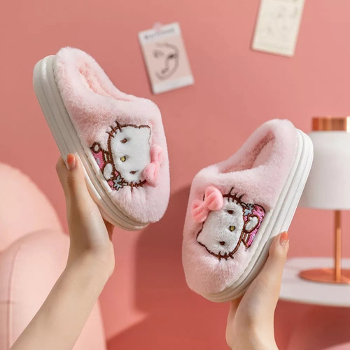 Pantuflas Algodón Antideslizantes Con Corona Linda Paraniños