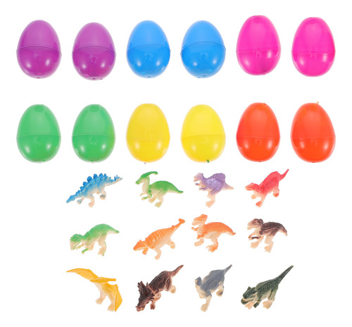 Huevos De Pascua Con Dinosaurios En Su Interior, Regalo, 12