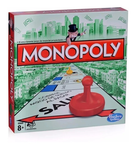 Monopoly Monopolio Clásico Versión Pequeña Original Hasbro