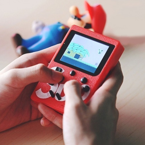 Super Game Box Portátil Consola Videojuegos Retro 400 Juegos