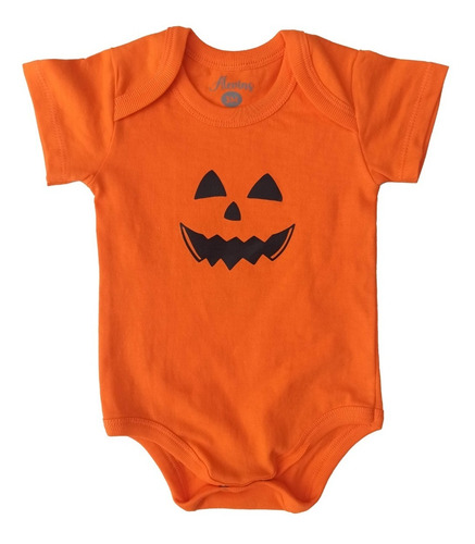 Bodys Bebe Algodón Premium Ideal Halloween Mangas Cortas