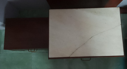 Cómoda Antigua Con Marmol (Usado)