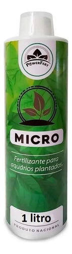 Fertilizante Aquário Micronutrientes 1 L Powerfert