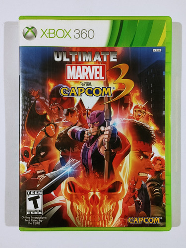 Ultimate Marvel Vs Capcom 3 - Xbox 360 Fisico Original Raro! (Reacondicionado)