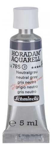 Tinta Aquarela Horadam Schmincke 5ml S3 785 Neutral Grey