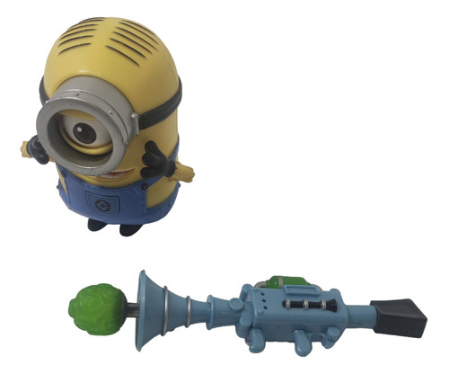 Juguete De Minion Con Pistola Dardo Que Dispara