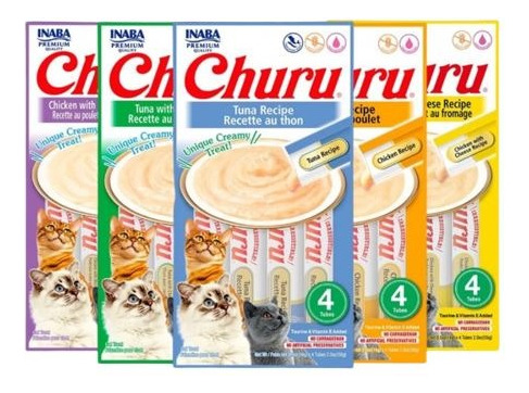 Alimento Húmedo Para Gatos Churu Inaba 64gr 