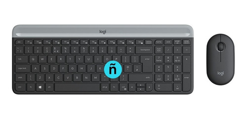 Combo Teclado Y Mouse Logitech Mk470 Wireless 1000 Dpi Pce