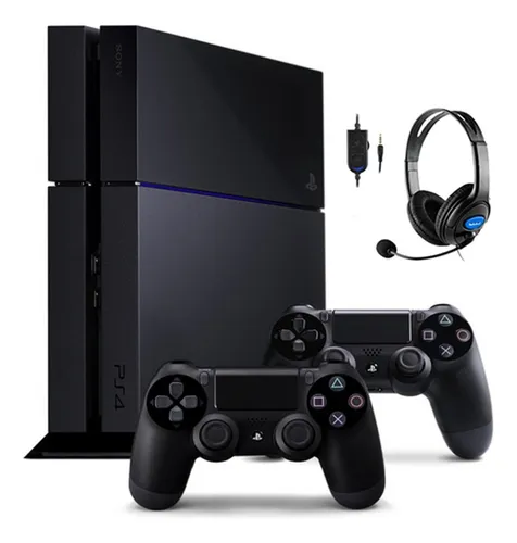 comprar Sony Ps4 Playstation 4 500gb 2 Joystick Auricular