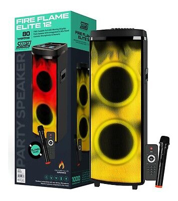 Sway Fire Flame Elite 12 Full Motion Led Karaoke Party S Vvc